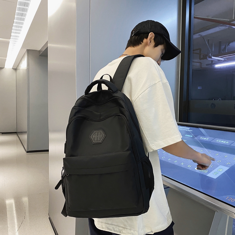 Рюкзак мужской MingLu Regular черный, серый, красный, синий, blue