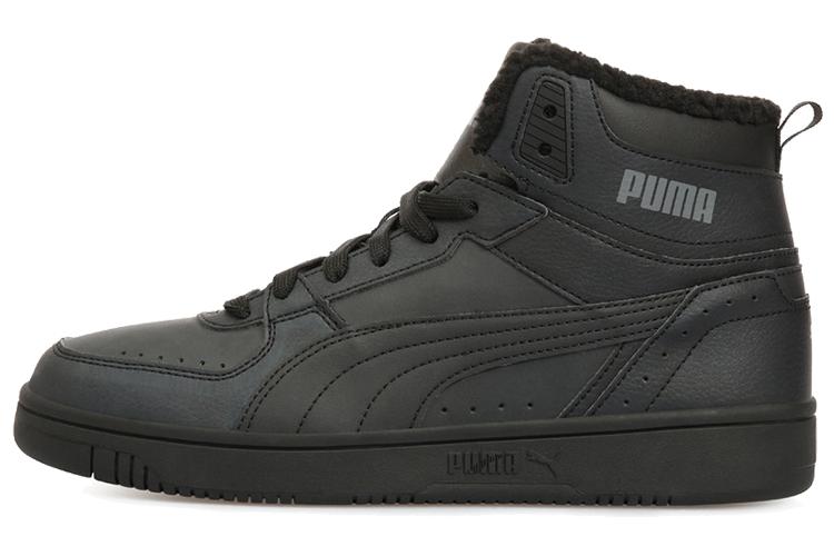 Кроссовки унисекс PUMA Rebound Joy Fur черные