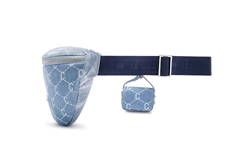 Сумка унисекс Champion U4BACPU39 хаки/синий