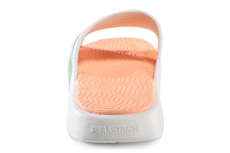 Шлепанцы мужские PEAK Statistic бело-зелёные, 39 EU