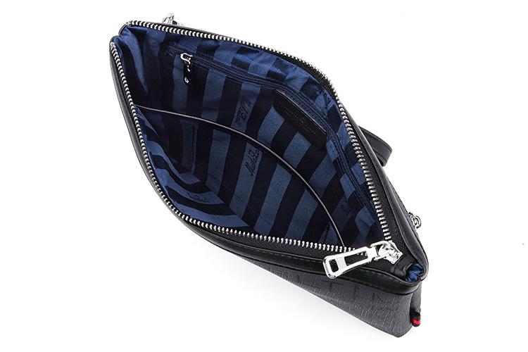 Сумка мужская MashaLanti M076109E2272 черная, стандартного размера