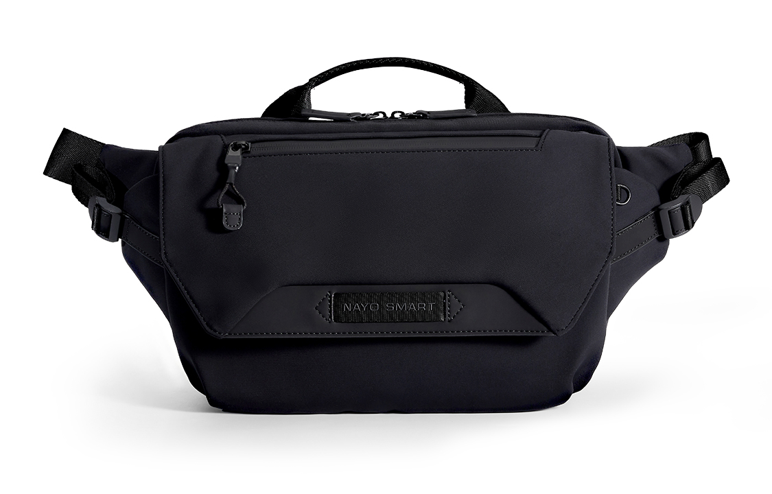 Сумка мужская NAYO SMART NS-HM-H3 серо-зелёная/чёрная