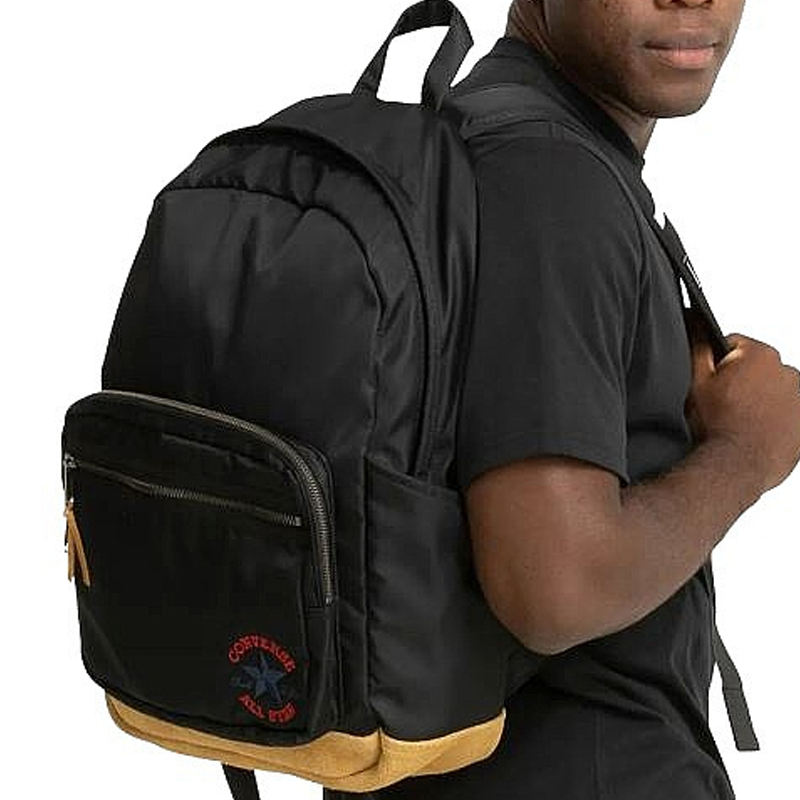 Рюкзак унисекс Converse Retro Go 2 черный, One Size EU