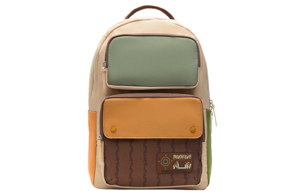 Рюкзак мужской LiNing Badfive Regular темно-коричневый и хаки