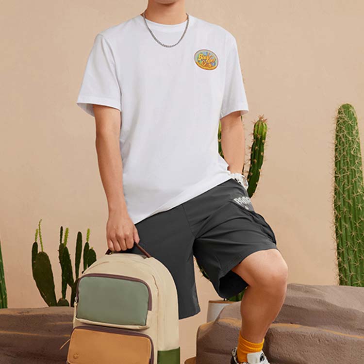 Рюкзак мужской LiNing Badfive Regular темно-коричневый и хаки