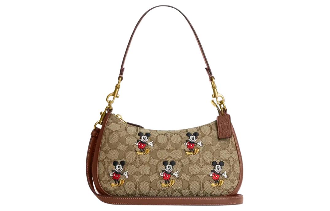 Сумка женская COACH Disney Teri коричневая, Basic Set (Bag+Dust Bag) EU