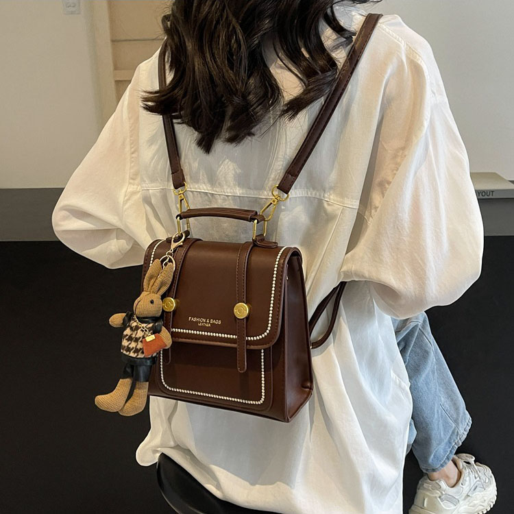 Рюкзак женский Duoluplo Doron Paul, коричневый