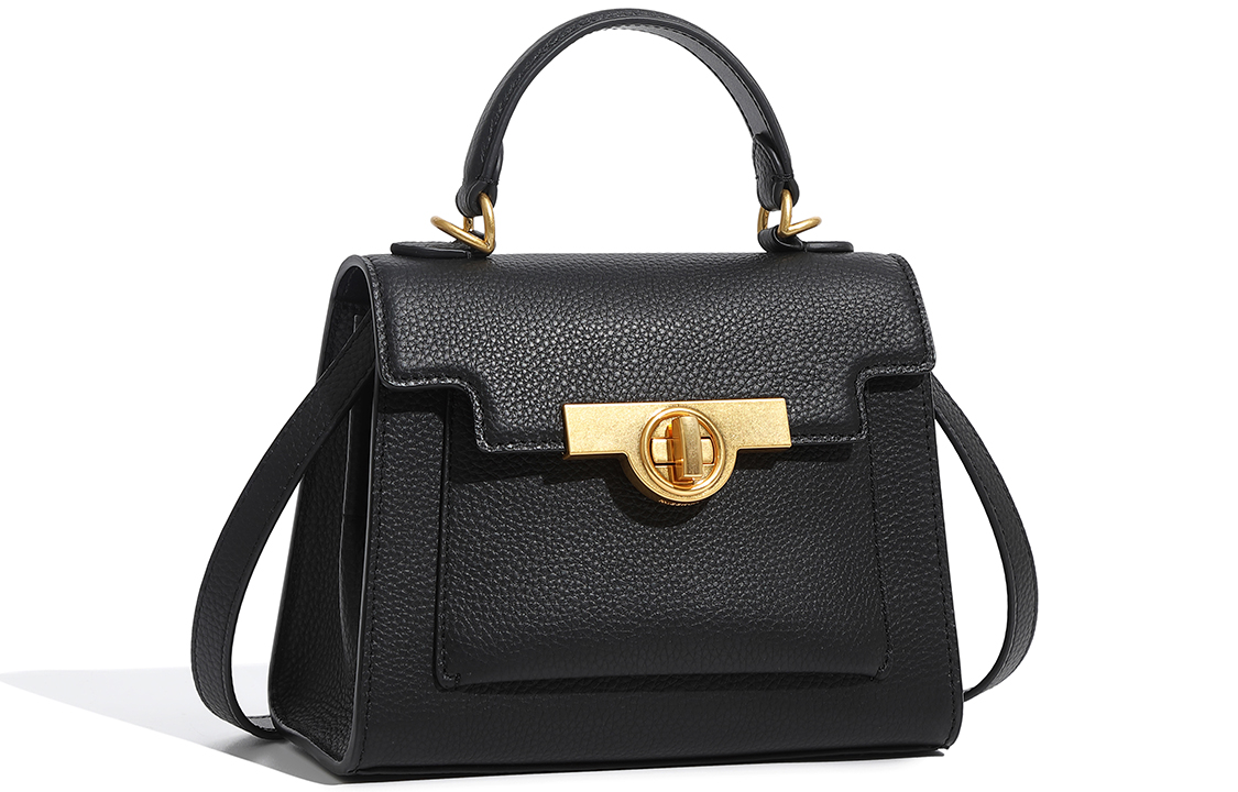 Сумка женская Miss Kung Kelly Bag черная, среднего размера