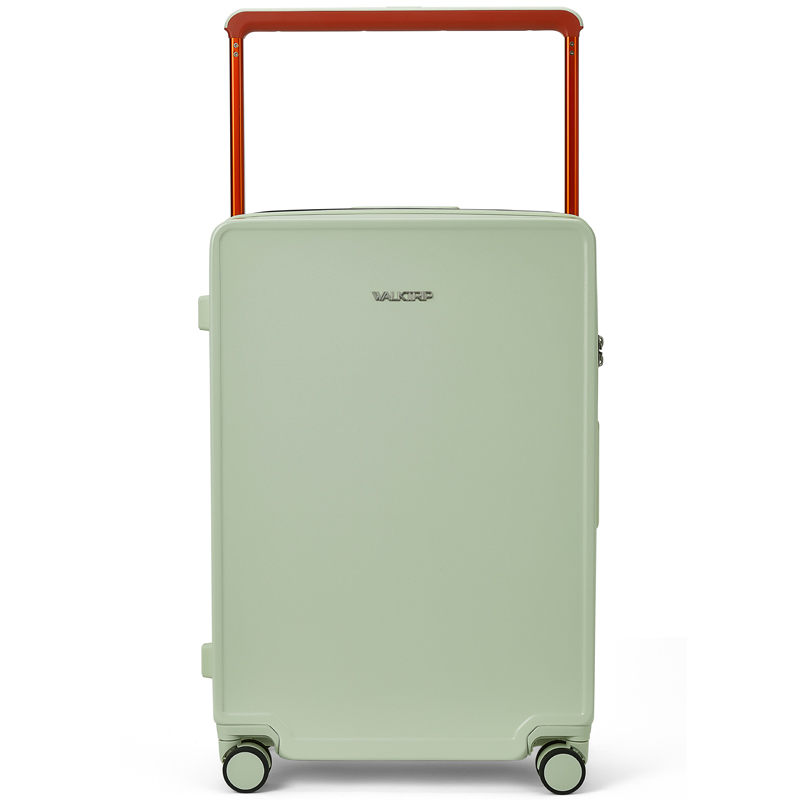 Чемодан унисекс WALKTRIP PC Travel Bag белый/ванильно-молочный/черно-красный, 20 inches EU