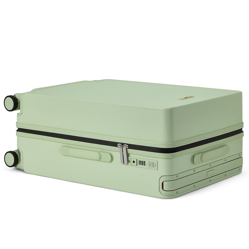 Чемодан унисекс WALKTRIP PC Travel Bag белый/ванильно-молочный/черно-красный, 20 inches EU