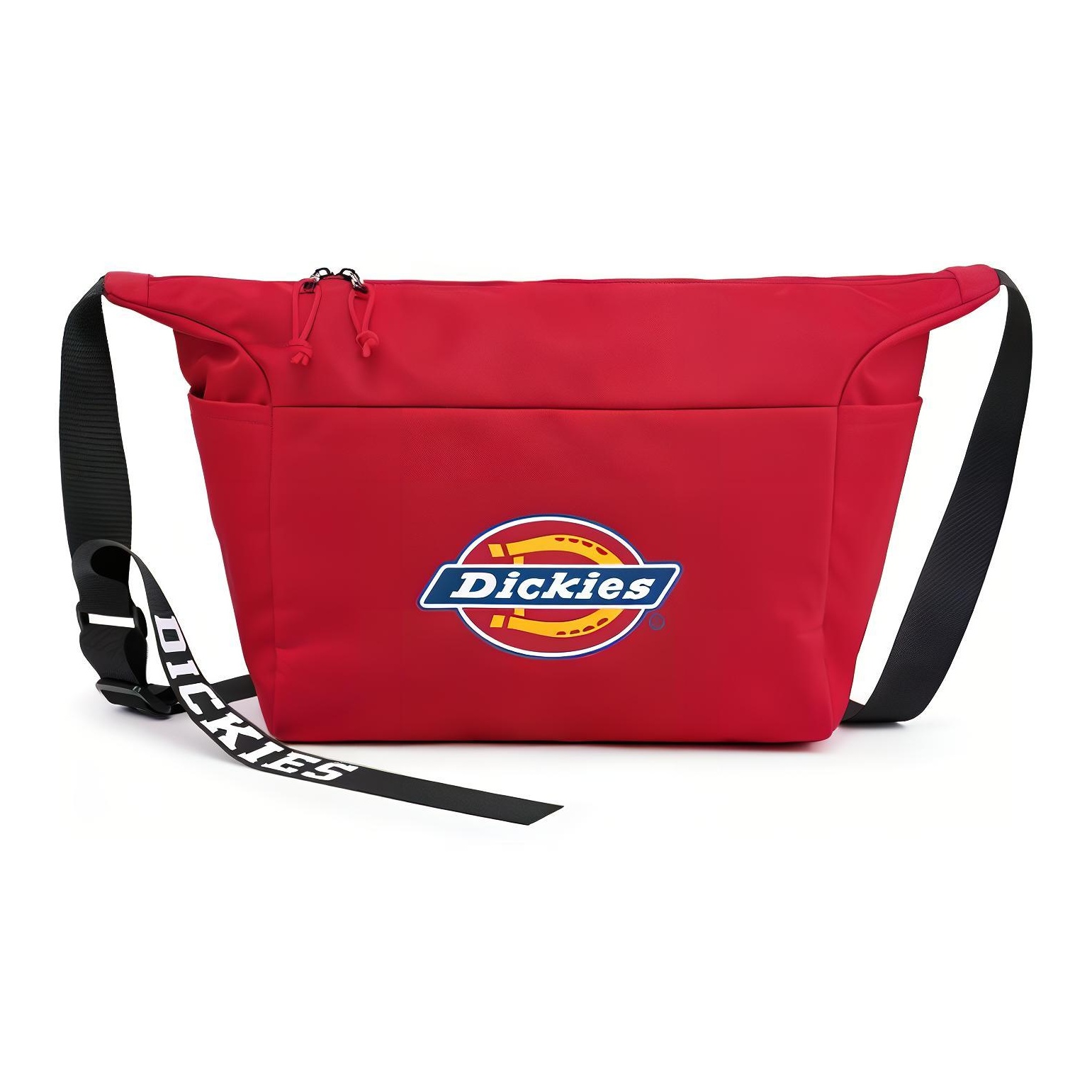 Сумка унисекс Dickies my22rd01 черный/экрю/красный