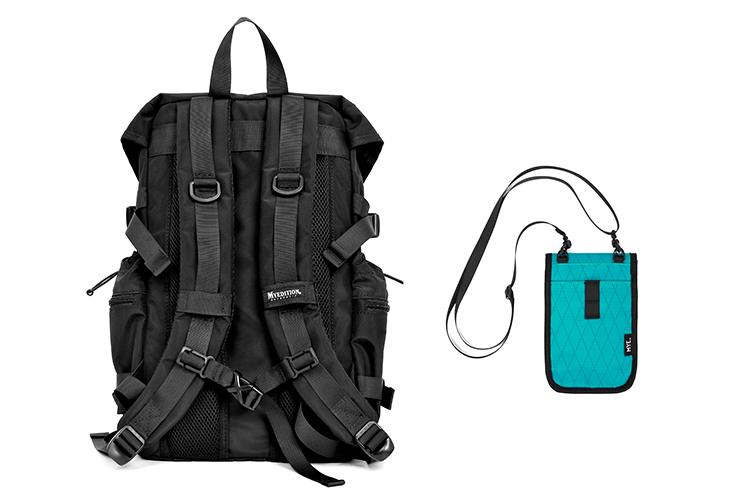 Комплект сумок унисекс MYEDITION Oxford Multicolor