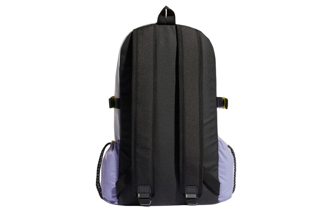Рюкзак унисекс Adidas Neo HT6774 светло-серебристый, фиолетовый, лимонный
