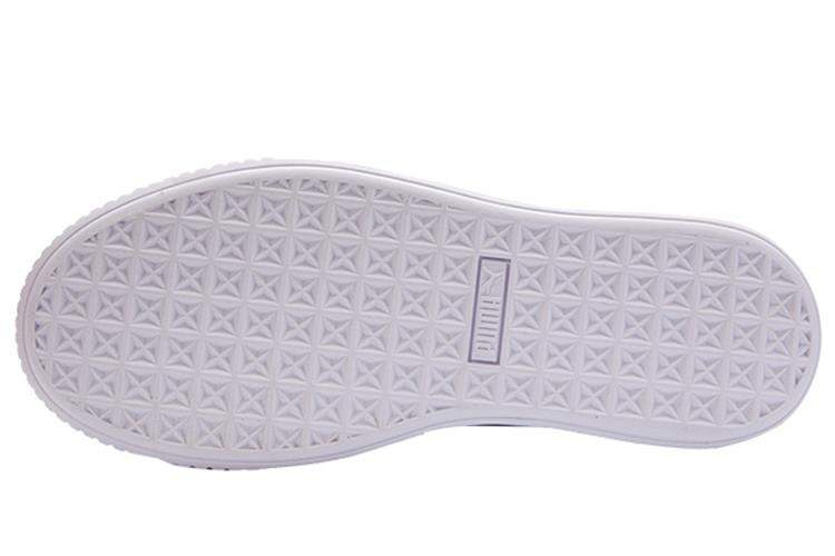 Кеды женские PUMA Suede Platform Dots Jr серебристые, 37 EU