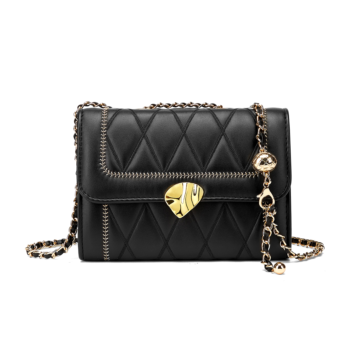 Сумка женская CORALDAISY комплект G4014046 черная/белая