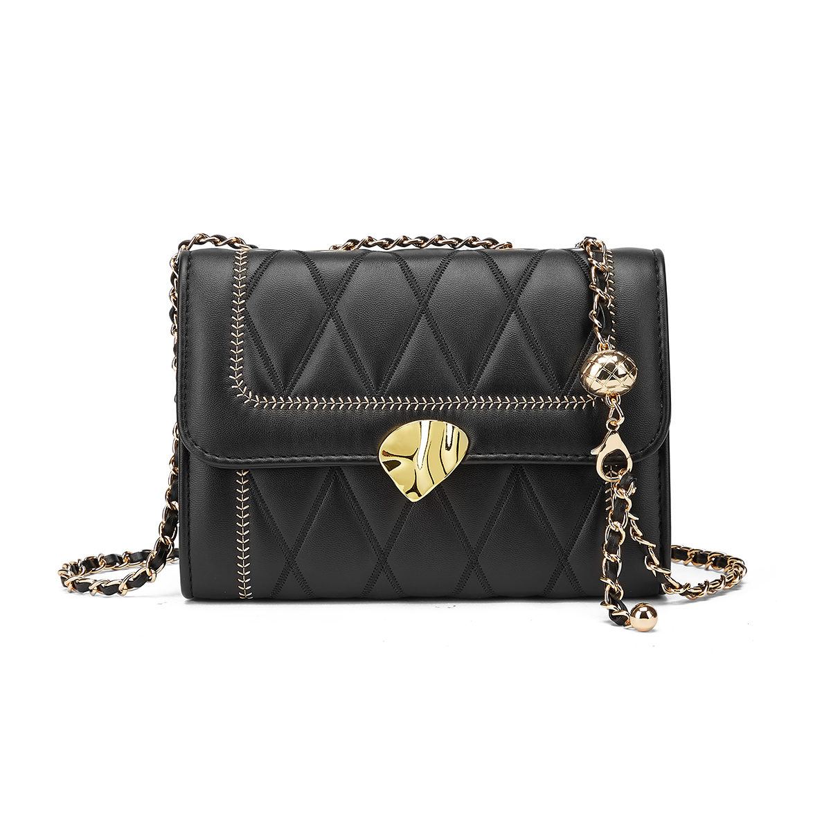 Сумка женская CORALDAISY комплект G4014046 черная/белая