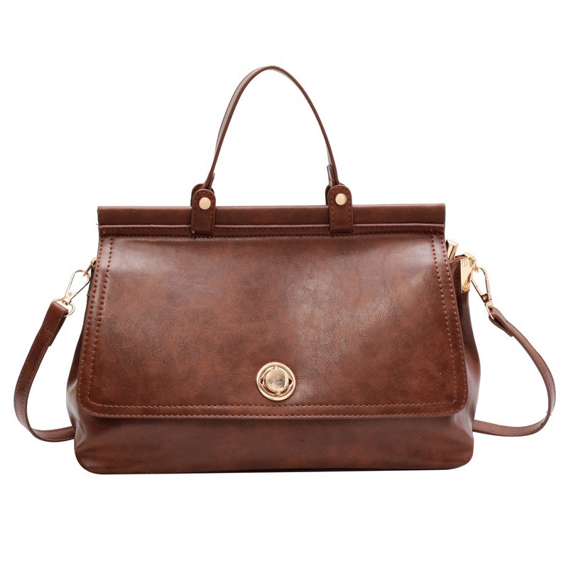 Сумка женская NOMK MK23119-10 черная/коричневая