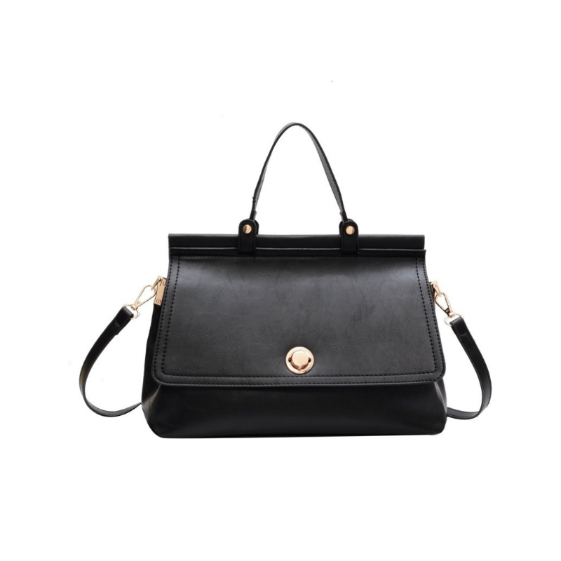 Сумка женская NOMK MK23119-10 черная/коричневая