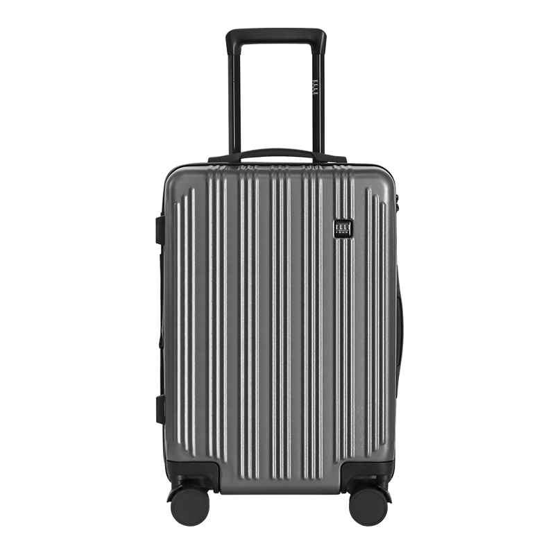 Чемодан унисекс ELLE HOMME EH3301 слоновая кость / классический серый, 20 Inches (Carry-on) EU