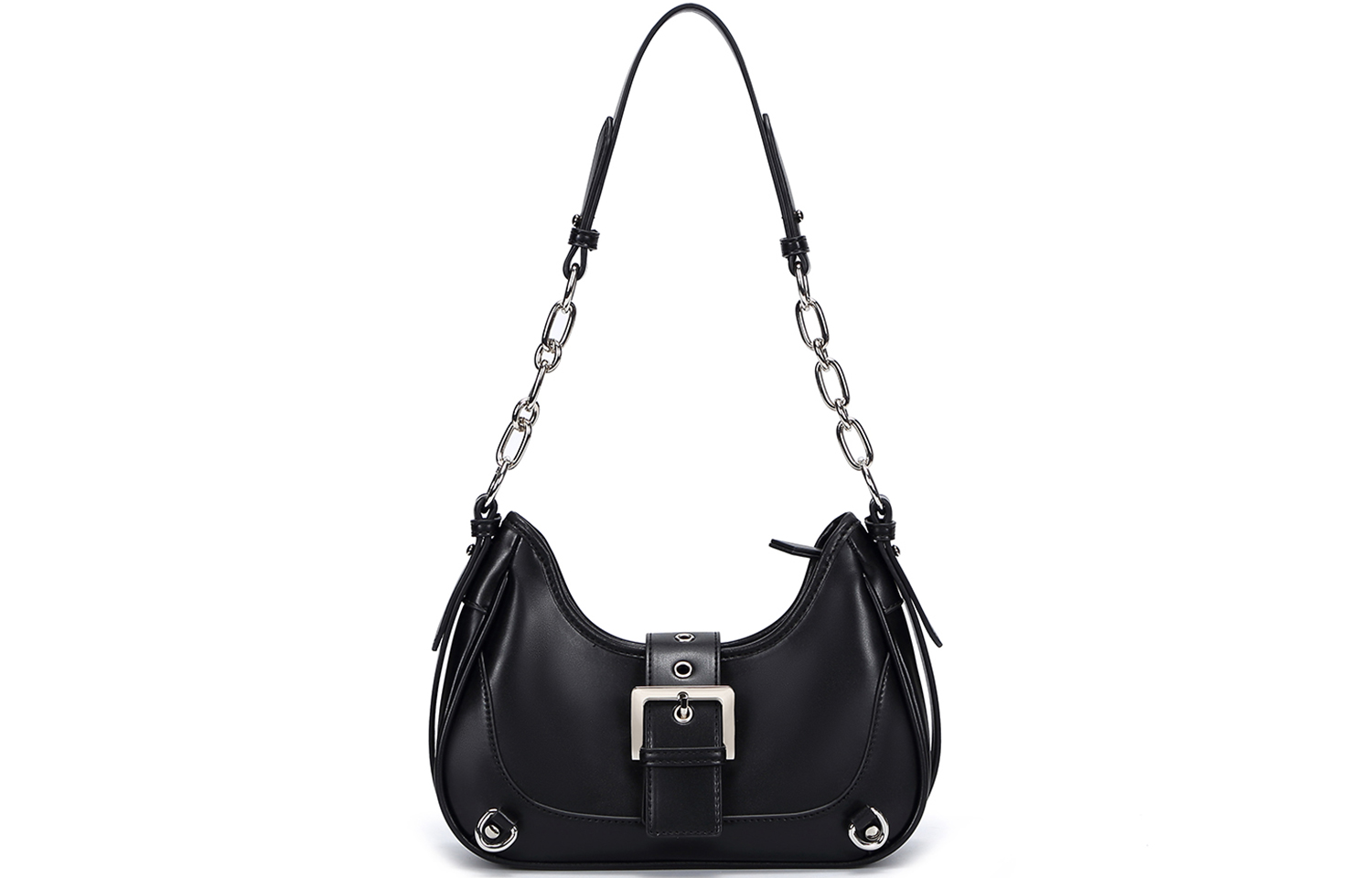 Сумка женская UNITE STAR US23116 серебристо-черная