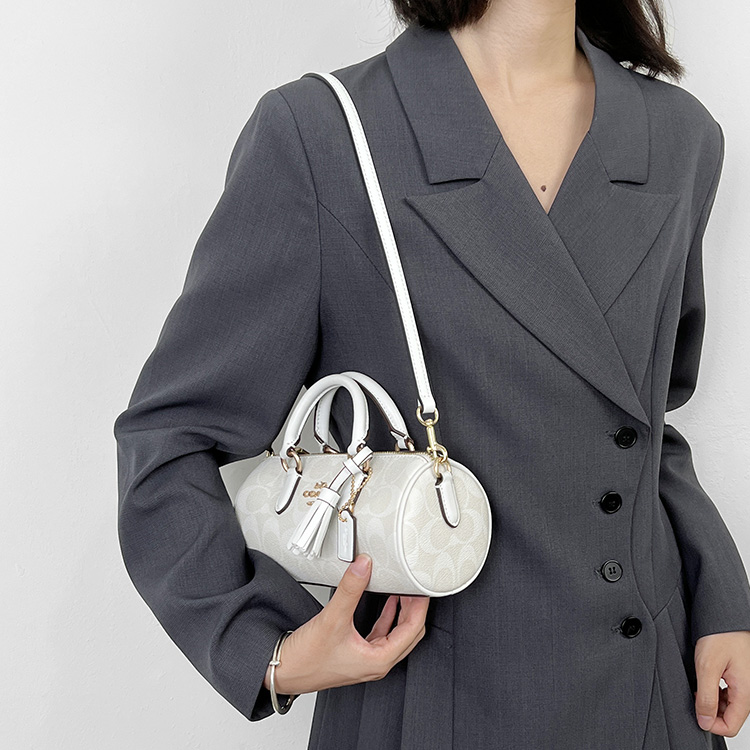 Ремень для сумки женский Luxury Care Artisan Workshop белый/черный