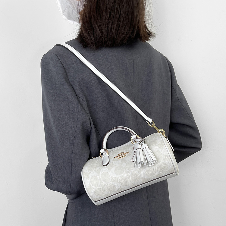 Ремень для сумки женский Luxury Care Artisan Workshop белый/черный