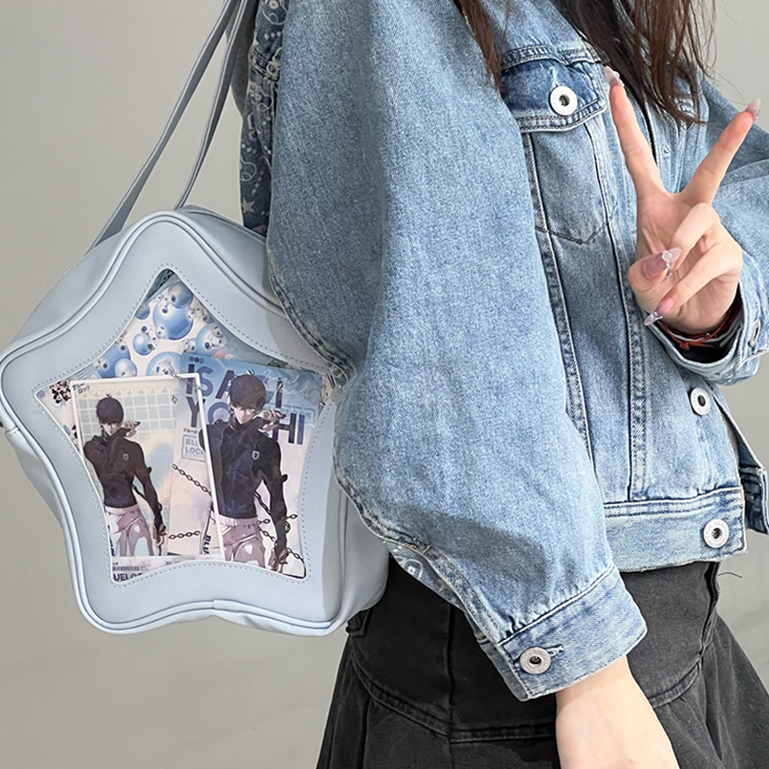 Рюкзак женский UNITE STAR US235332, черный/желтый/синий/розовый/голубой