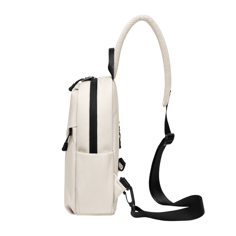 Сумка мужская POLO PAD32066 экрю/чёрная