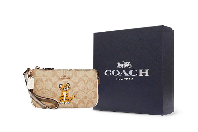 Клатч женский COACH Nolita 19 хаки, малый размер