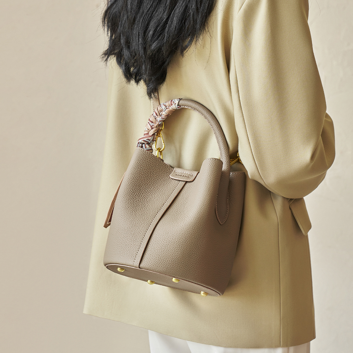 Сумка женская AOKANG BG702899A разноцветная, elephant grey