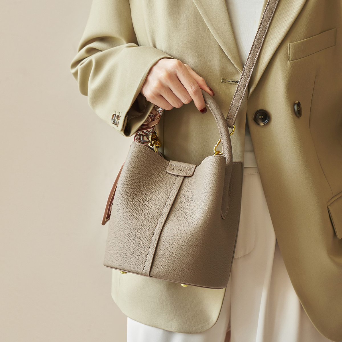 Сумка женская AOKANG BG702899A разноцветная, elephant grey