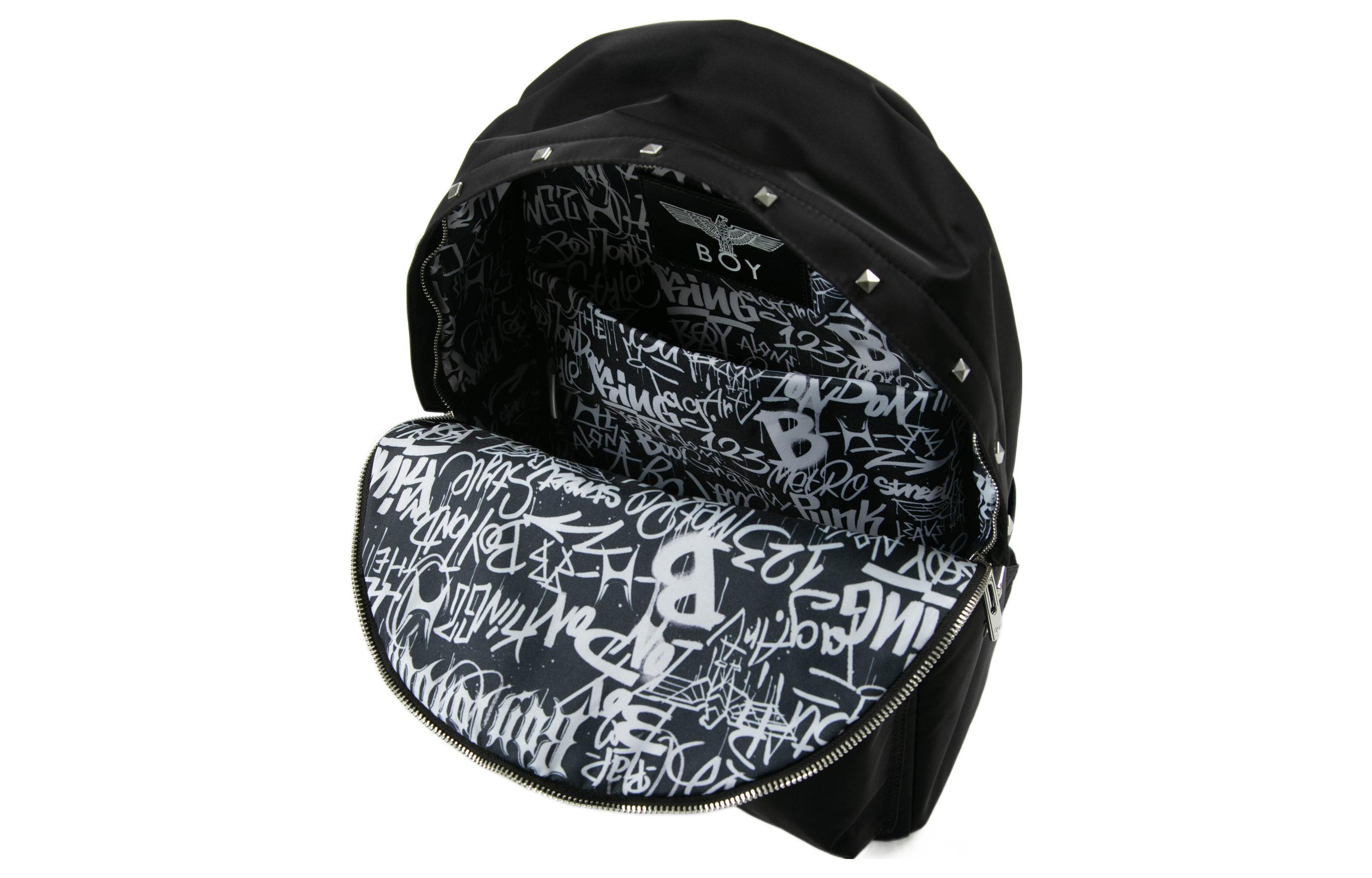 Рюкзак унисекс Boy London Regular черный