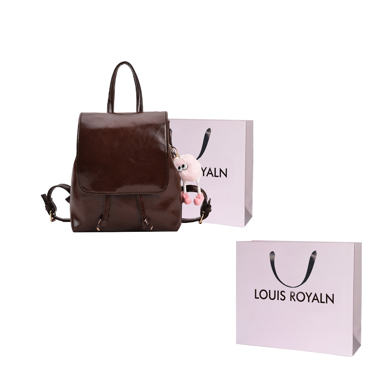 Рюкзак женский LOUIS ROYALN LR-2008 коричневый