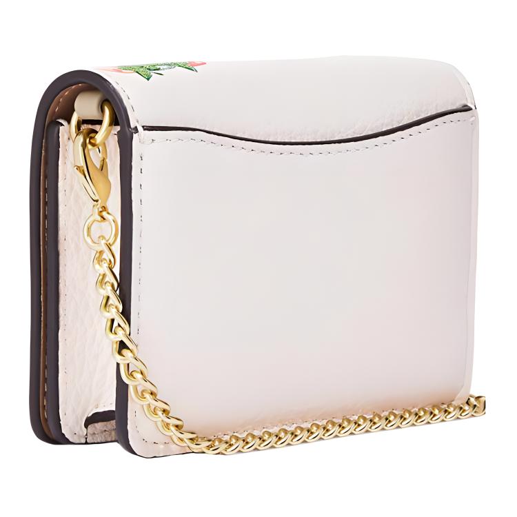 Сумка женская COACH CB607-IMCAH белая мини