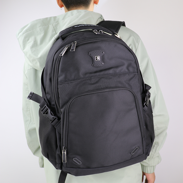 Многофункциональный рюкзак SUISSEWIN SN9017 черный, One Size EU