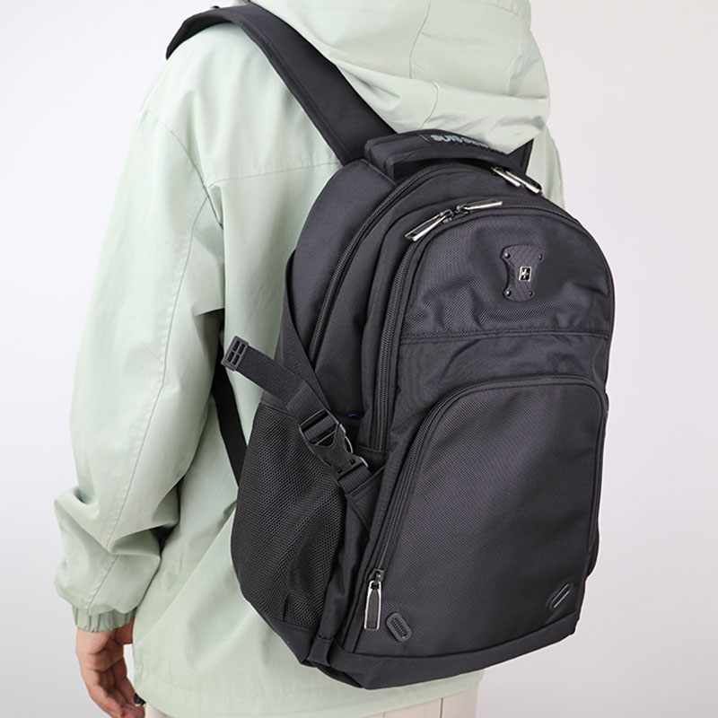 Многофункциональный рюкзак SUISSEWIN SN9017 черный, One Size EU