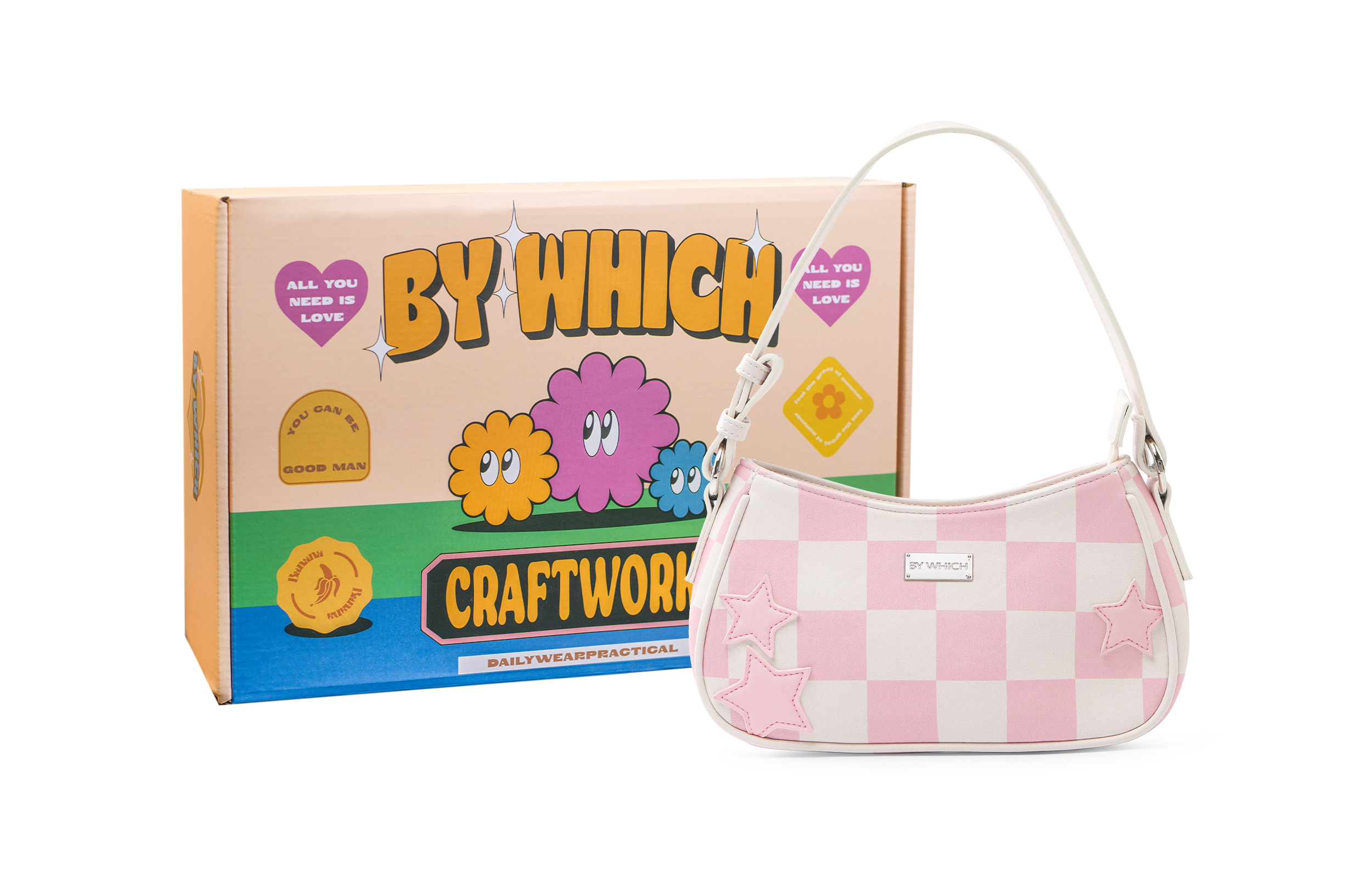 Сумка женская Bywhich BW0009 розовая