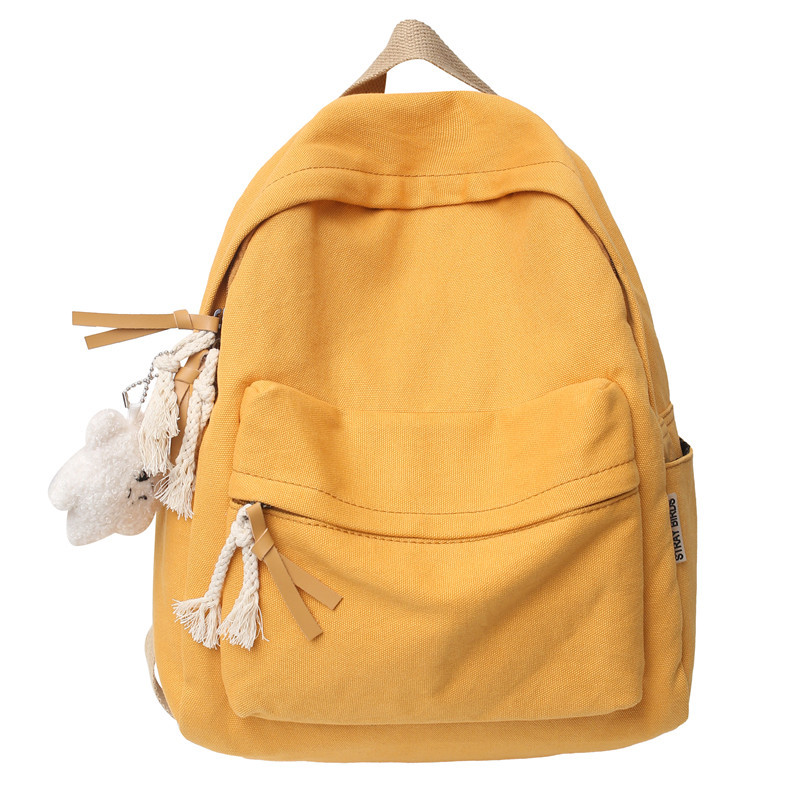 Yellow+Depressed Bear Charm