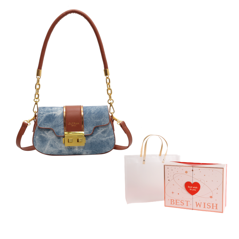 Сумка женская NOMK MK23112-8 черный, кофейный