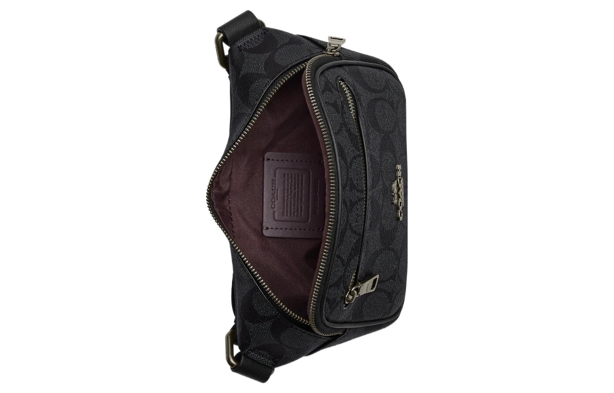 Сумка мужская COACH Trumpets черная