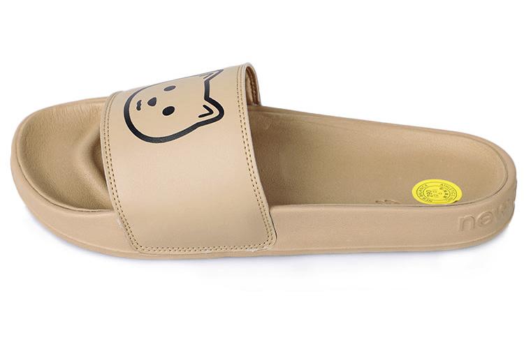 Шлепанцы мужские Noritake X New Balance 200 коричневые