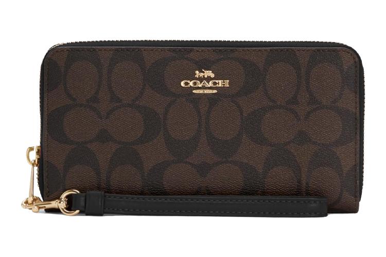 Клатч женский COACH 1832783 черно-коричневый