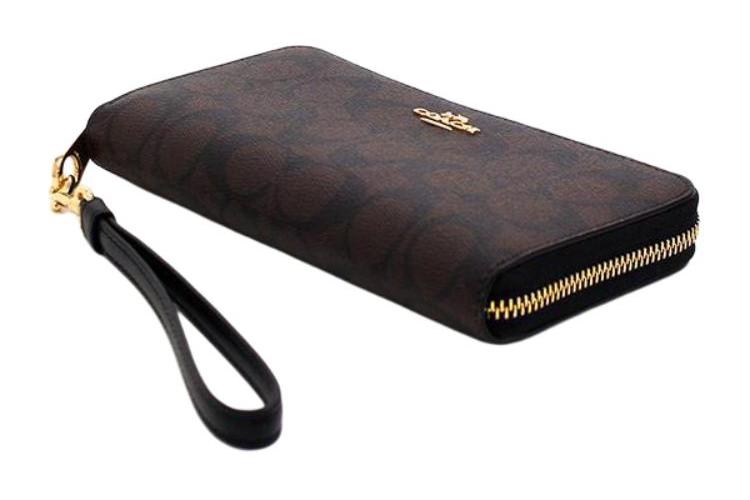 Клатч женский COACH 1832783 черно-коричневый