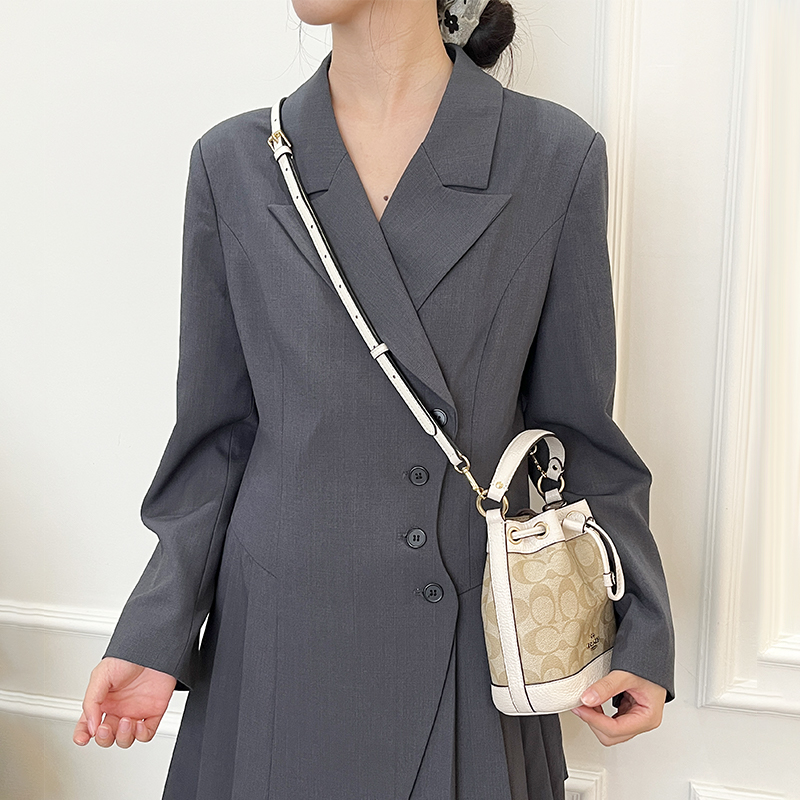 Ремень для сумки женский Ingenuity qjx0192 White Adjustable Strap 90-120cm EU