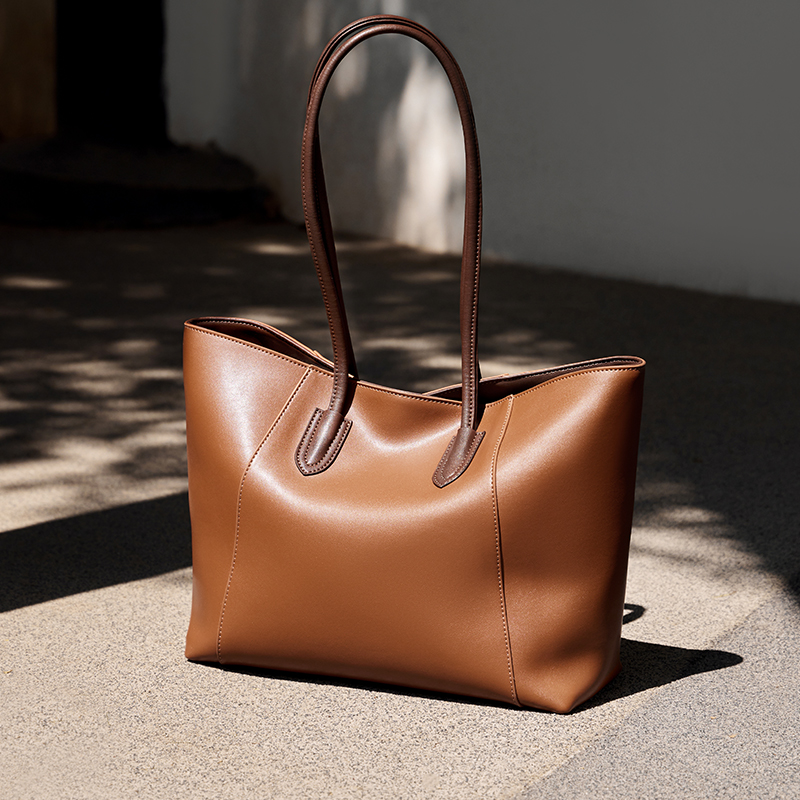 Сумка женская Narandu 612320445 коричневая, экрю и абрикосовая