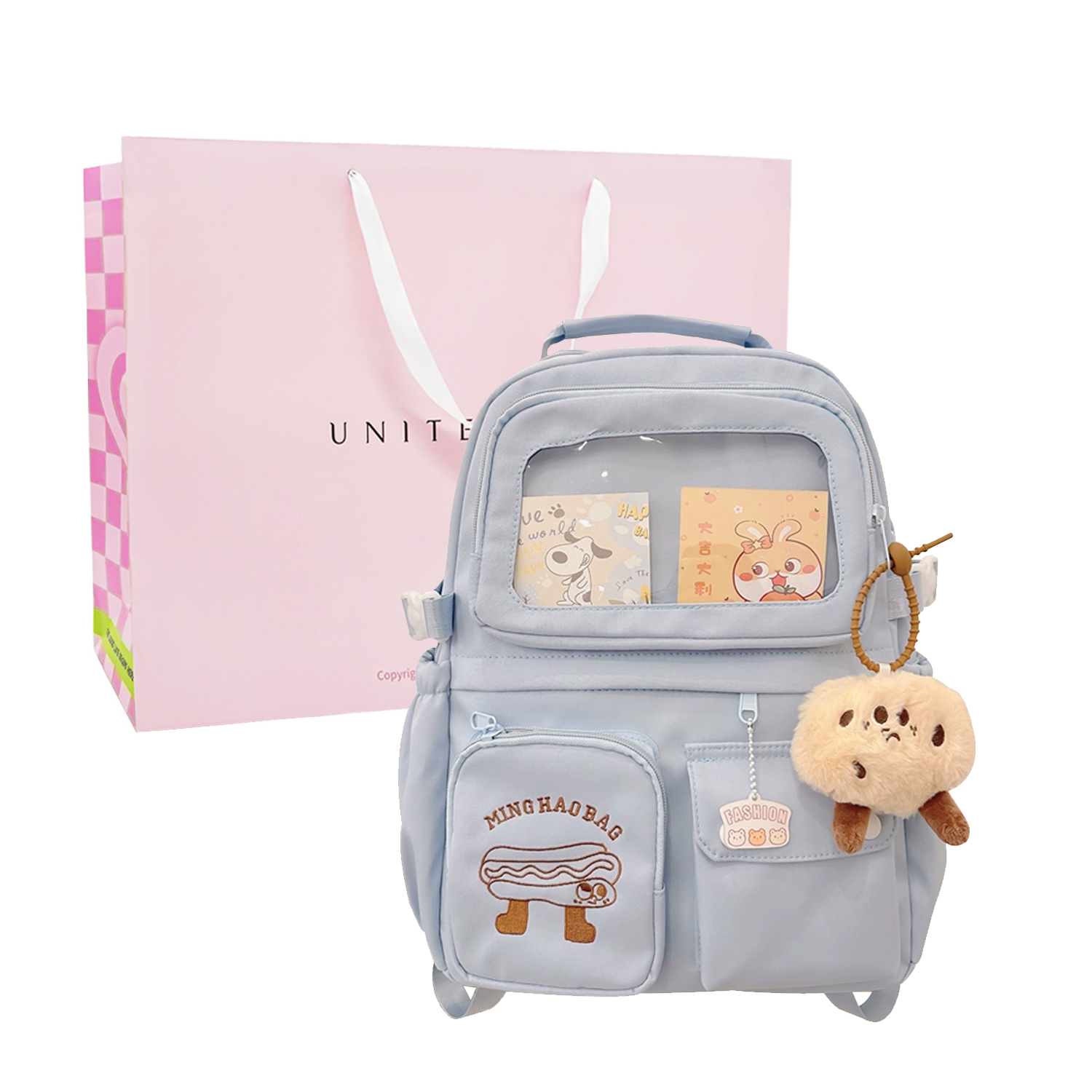 Сумка-слинг женская UNITE STAR US235577, синий