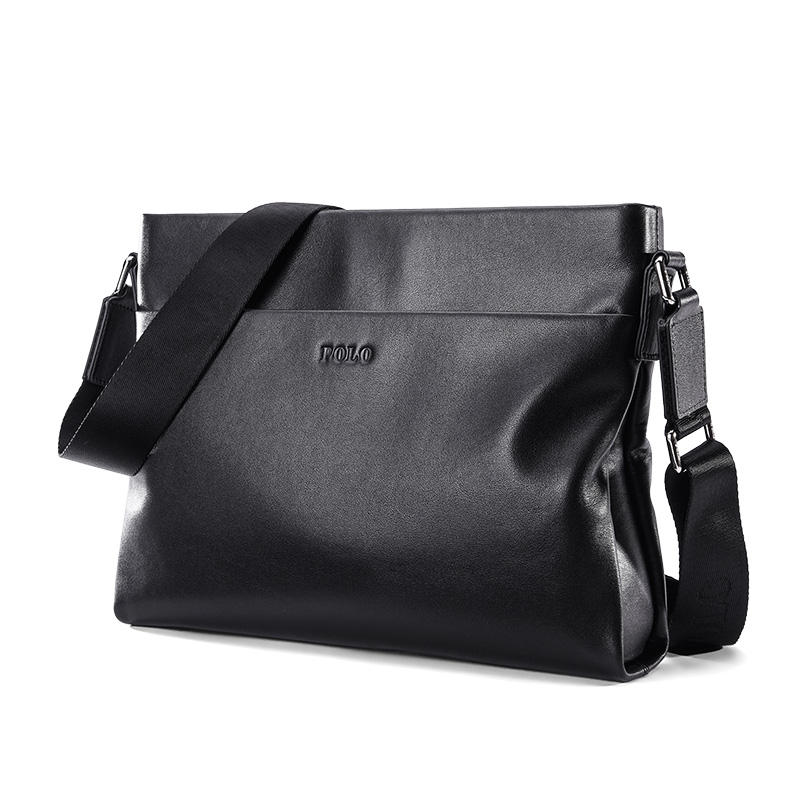 Сумка мужская POLO 042051 черная крупная