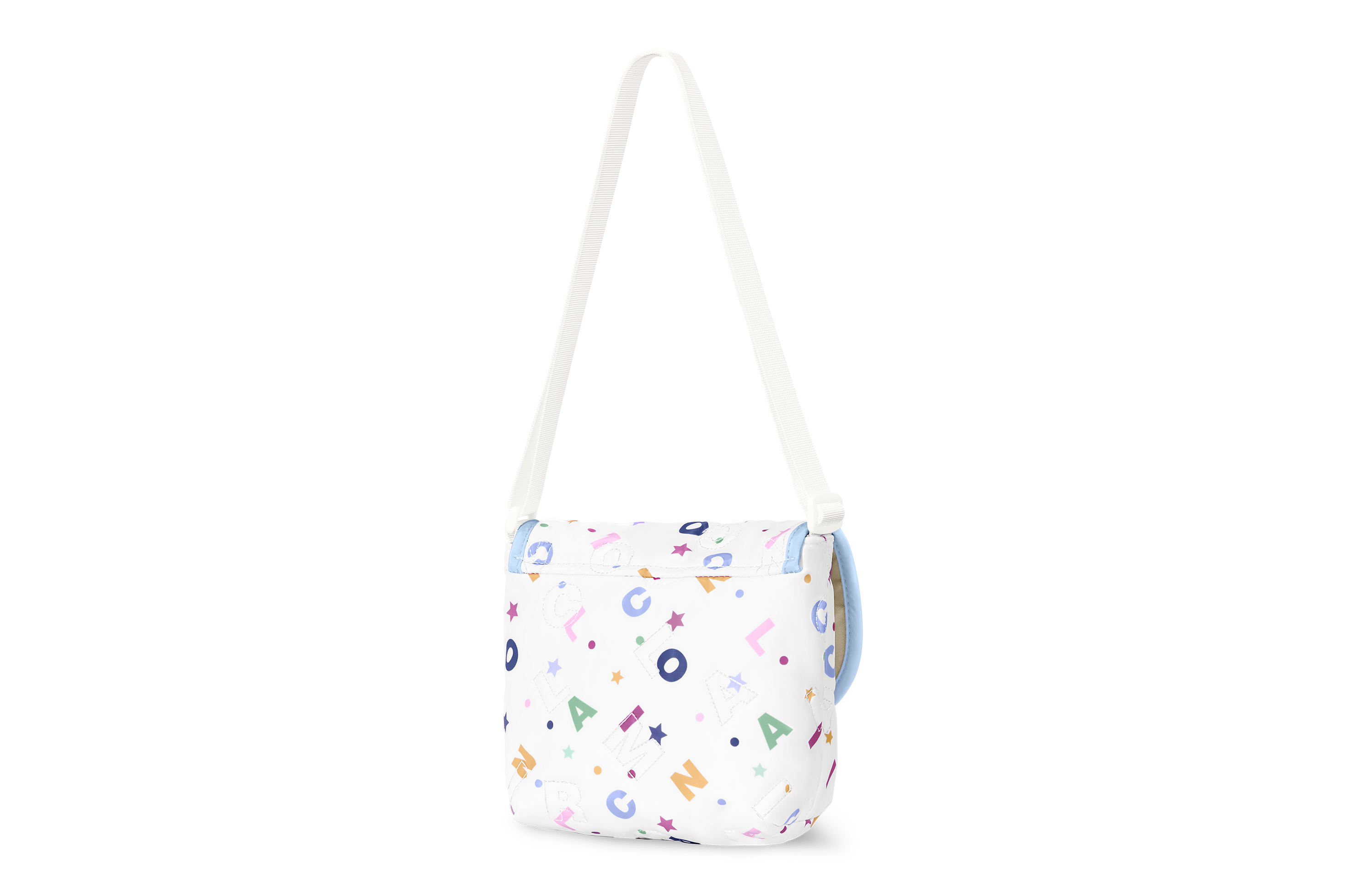 Седельная сумка женская Zgo ZGH-25011C-YGG белая, маленькая