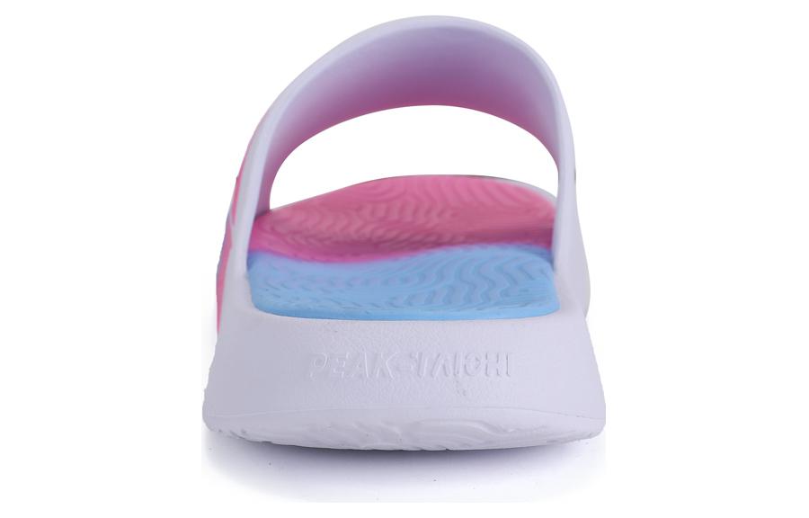 Шлепанцы унисекс PEAK Extremely Large Triangle 1.0 белые, розовые, синие, 38 EU