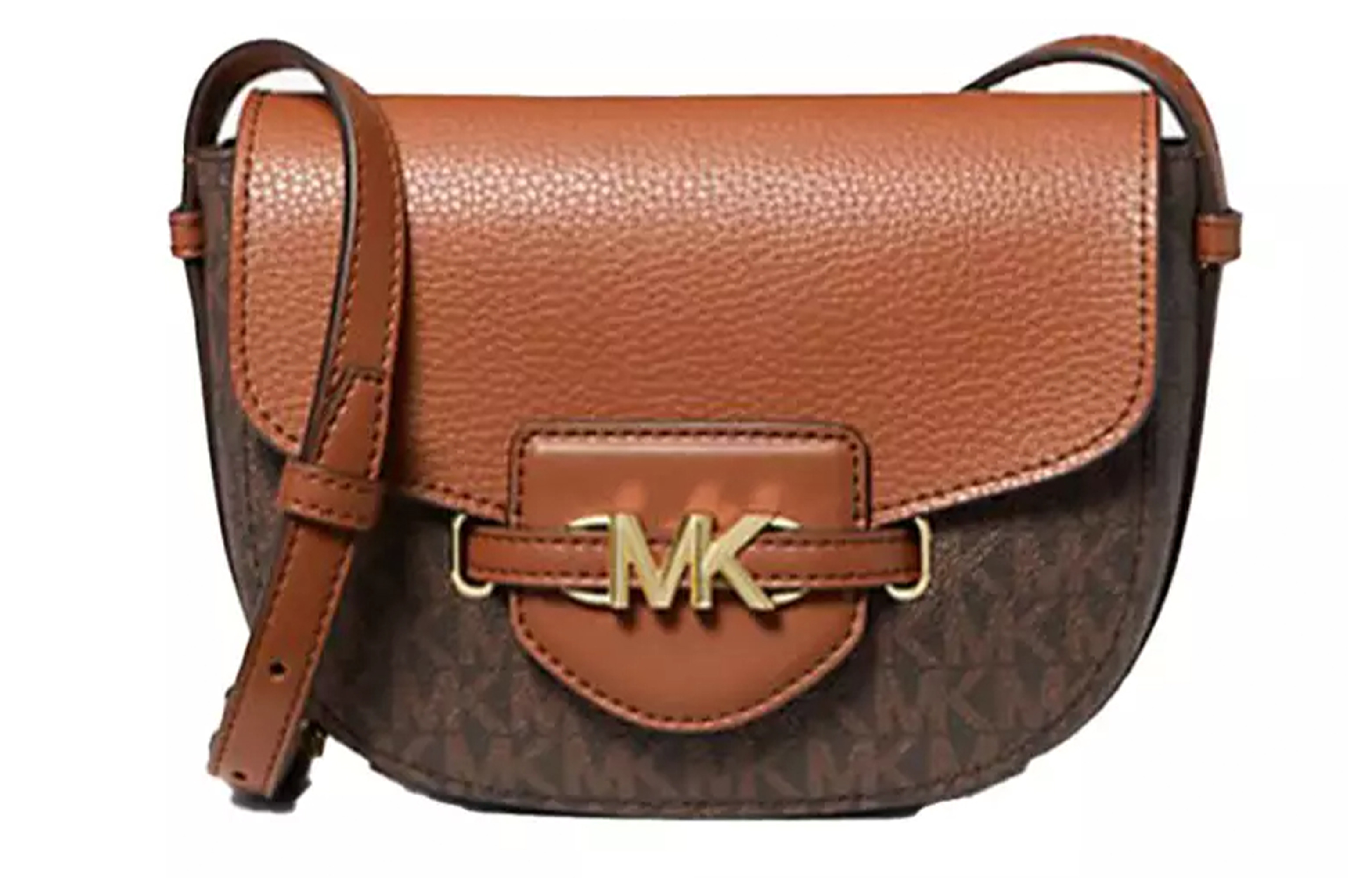 Седельная сумка женская MICHAEL KORS 35F3G6RC1B-BROWN коричневая, Basic Set (Bag+Dust Bag) EU